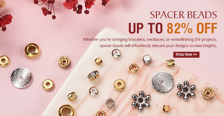 Up to 82% OFF on Spacer Beads