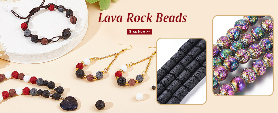 Lava Rock Beads