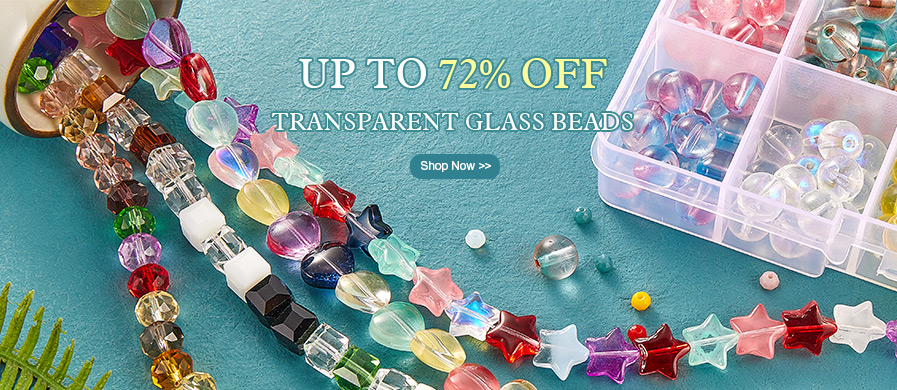 Transparent Glass Beads Up To 72% OFF