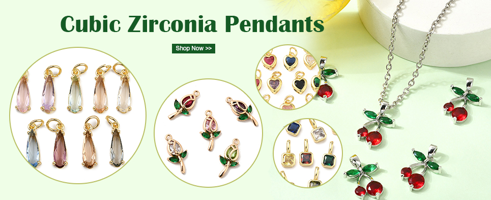 Cubic Zirconia Pendants