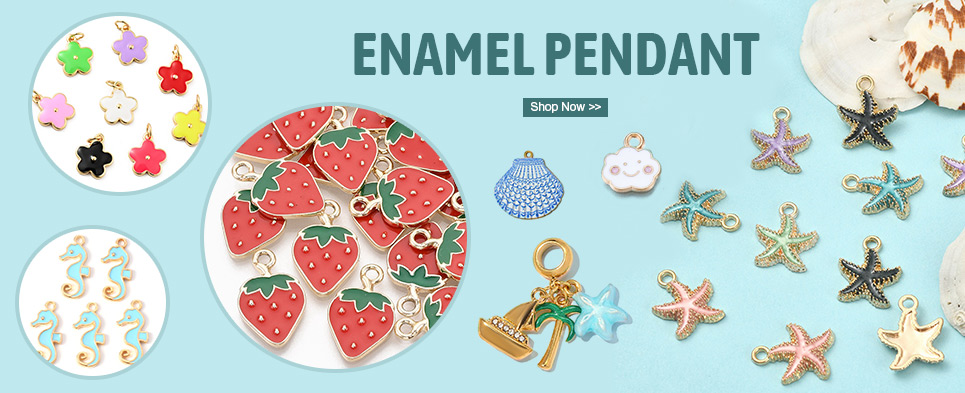 Enamel Pendant