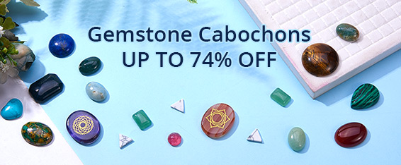 Gemstone Cabochons  UP TO 74% OFF