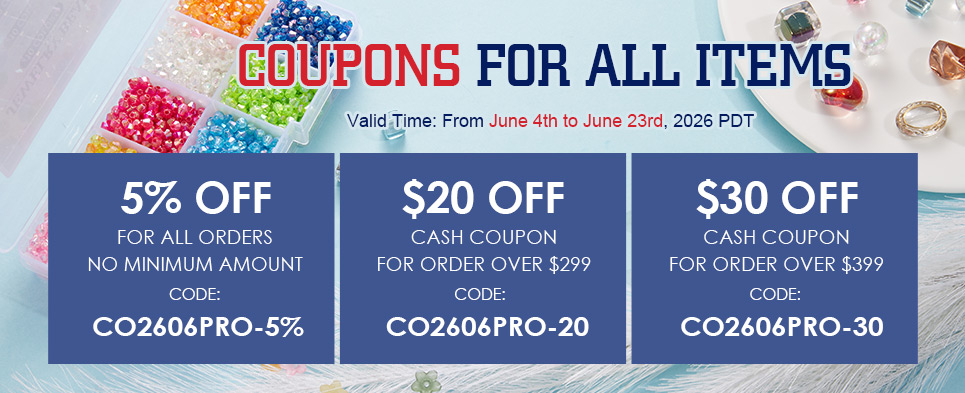 Coupons for Jewelry Making
