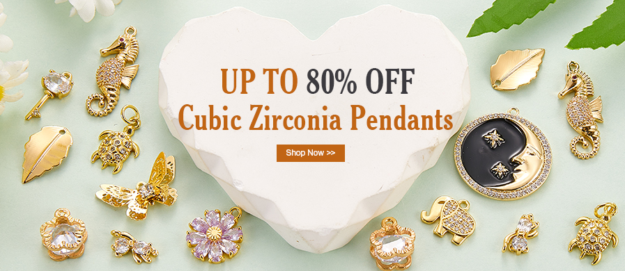 Cubic Zirconia Pendants Up To 80% OFF