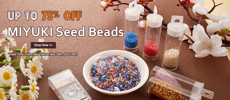 MIYUKI Seed Beads Up to 76% OFF