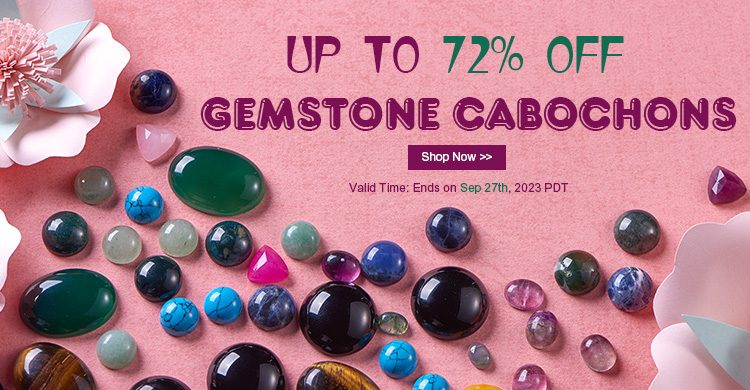 Gemstone Cabochons Up to 72% OFF