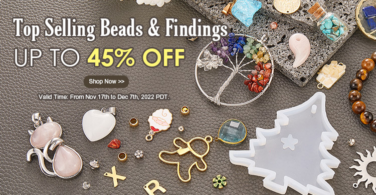 Top Selling Beads & Findings UP TO 45% OFF