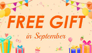 Free Gift in Sep