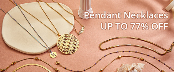 Pendant Necklaces UP TO 77% OFF