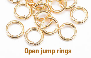 Open jump rings