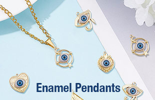 Enamel Pendants